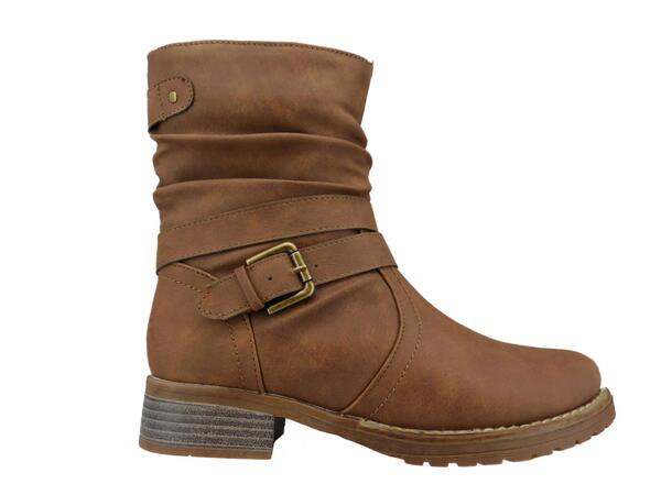BRIDGE FOOTWEAR 37/42 BRIDGE ENKELBOOTY GESP