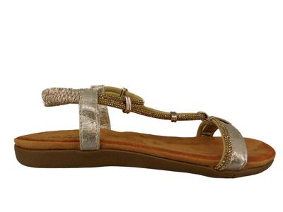 BRIDGE FOOTWEAR 36/42 BRIDGE SANDAAL GLAMOUR